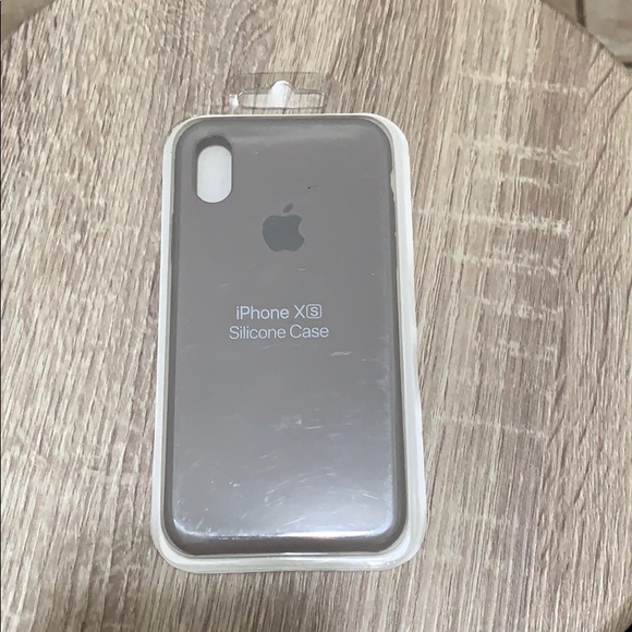 Other - NEW Silicone iPhone Case Xs Protective Cover Stone